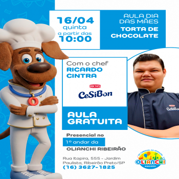 Aula Show Cesibon: Torta de Chocolate